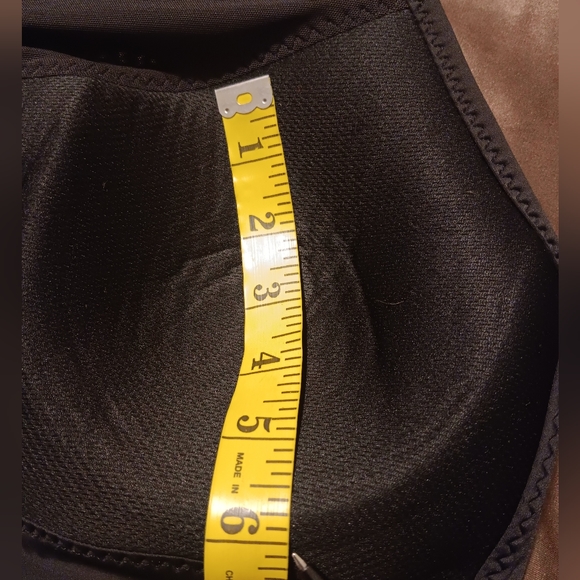 Athleta Gigi High Impact Sports Bra Padded Black SzS(32B) - Picture 9 of 13